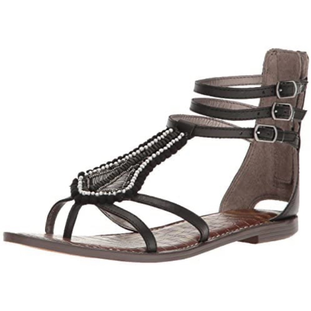 Garner Gladiator Sandals, Black